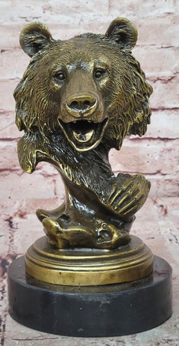 Bronze roaring wildlife bear - wildlife,